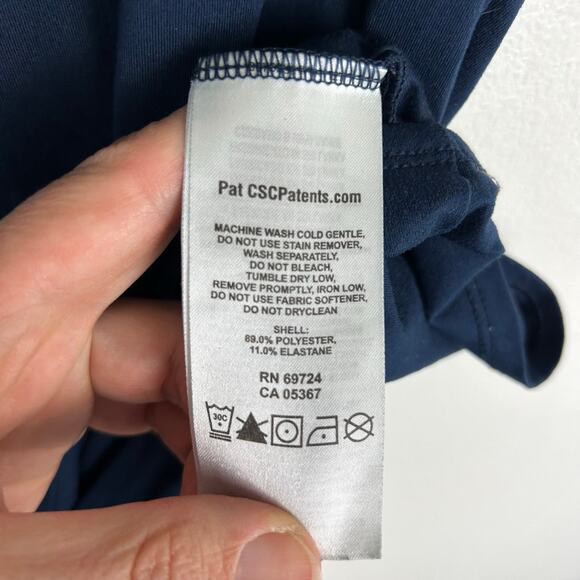 Columbia Womens Omni Freeze Short Sleeve Shirt Size Small Blue Stretch - Picture 4 of 5